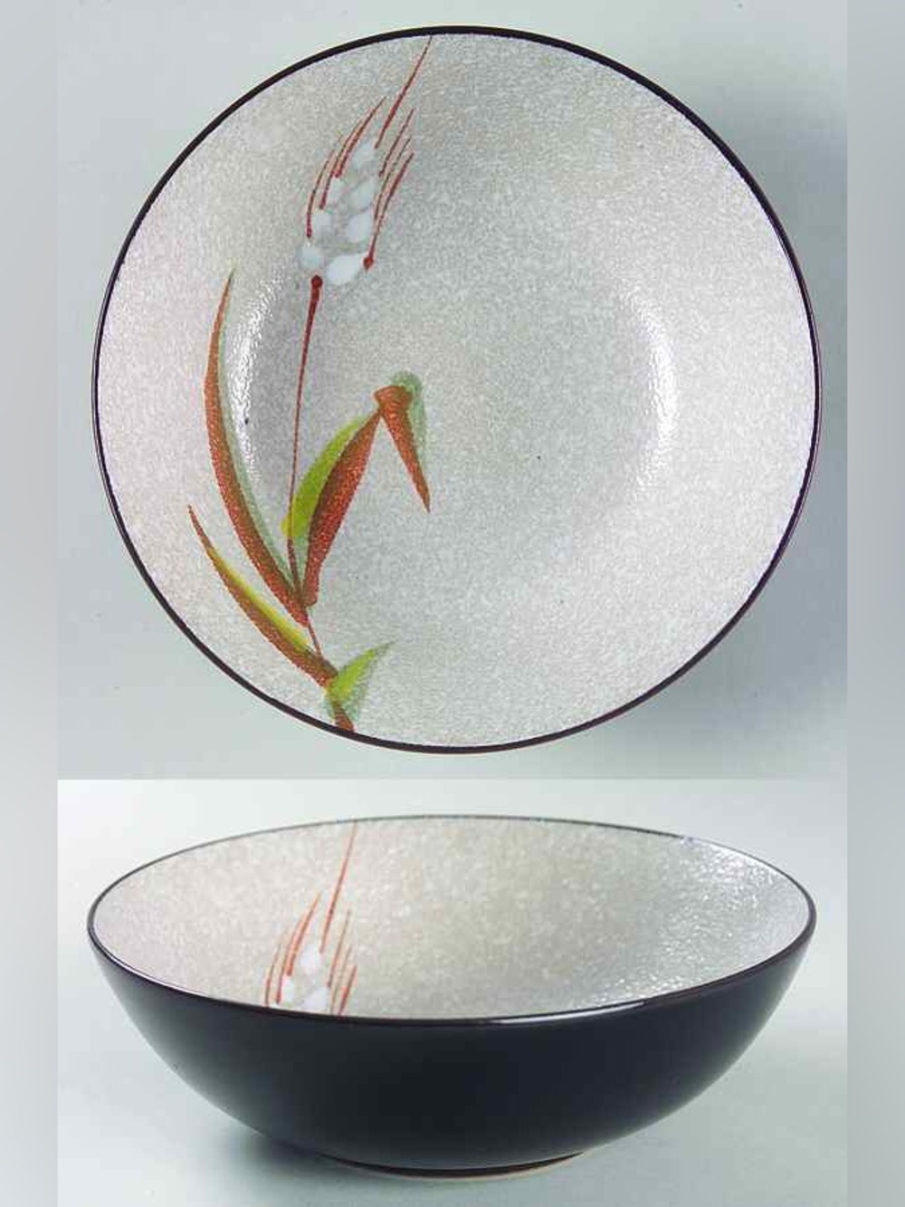 Wild Rice by UCAGCO Decorative Ceramic Bowl set of 3